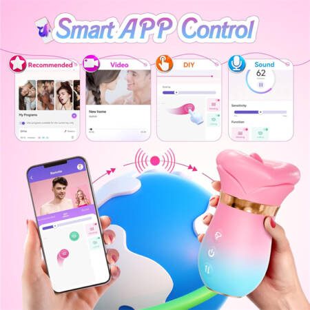 Mouth Shape Licking Vibrator