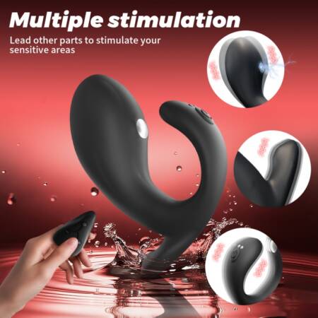 New Electric Shock Prostate Massage Anal Plug