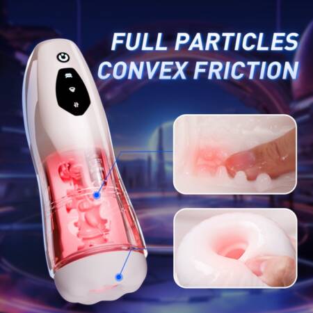 Telescopic Heating Sucking Male Masturbator