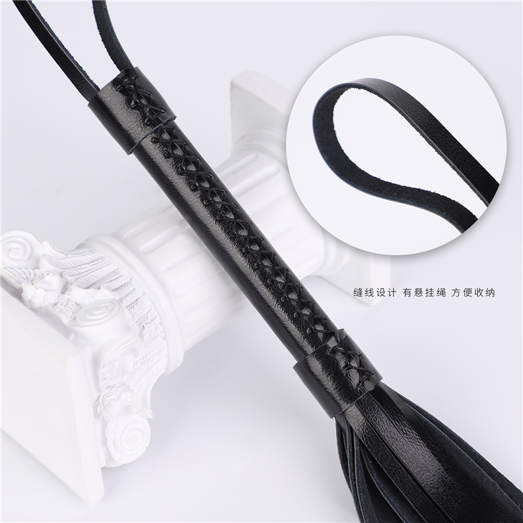 BDSM Sex Leather Spanking Whip - Image 4