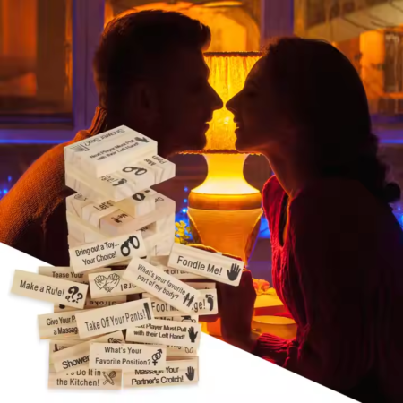 Block Tower Game Couple Dating