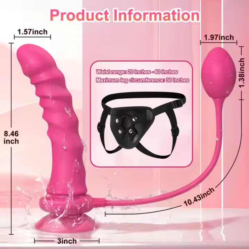 Lesbian Strap on Dildo Vibrator - Image 6