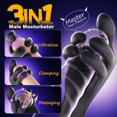 3 In 1 Automatic Male Masturbator