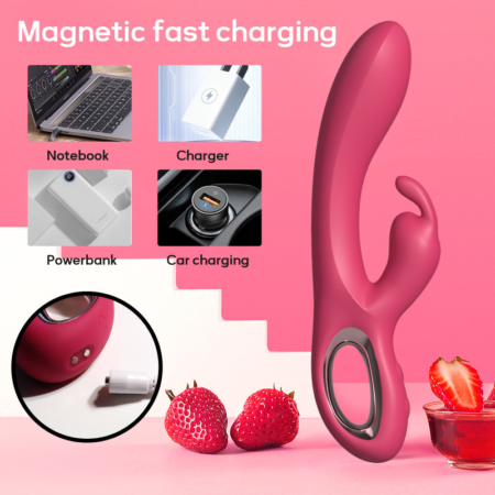 Silicone Rechargeable Rabbit Vibrator