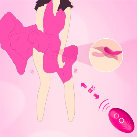 Remote Control Strap on Vibrator For Lesbian