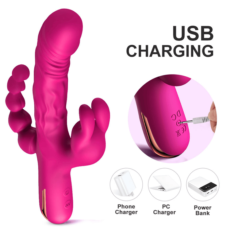 3 in 1 Dildo 10 modes Vibrator for Women - Image 4