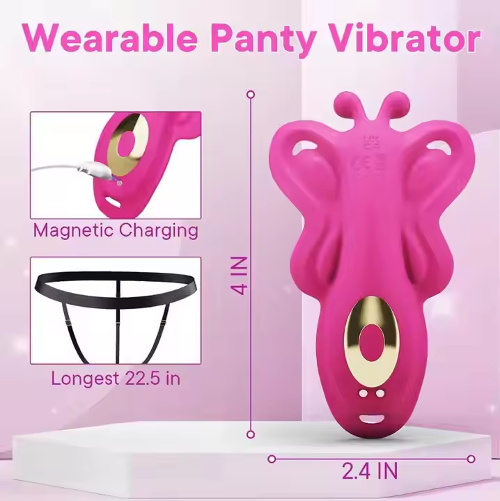 APP Control Thong Panty Wearable Vibrator - Image 3