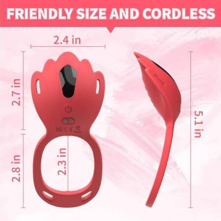 APP Control Wearable Pleasure Invisible Vibrator