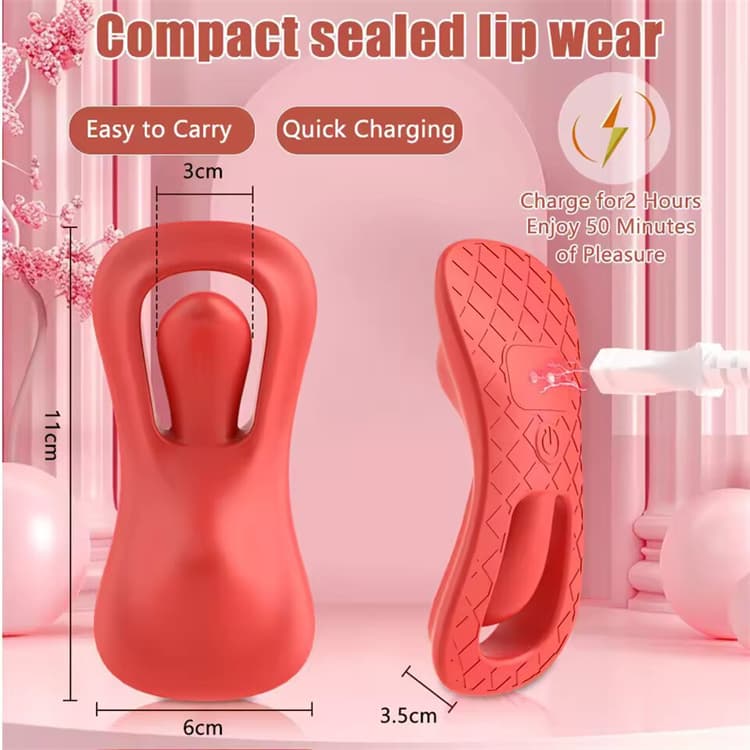 APP Remote Control Wearable Tongue Vibrator - Image 2