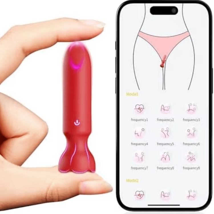 Rose Bullet Vibrator APP Control
