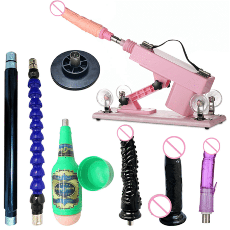 Love Sex Machine with Various Dildos