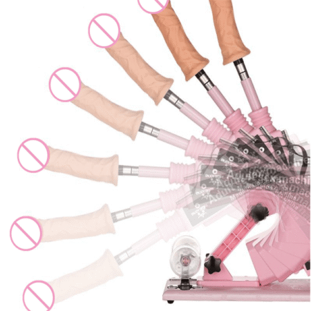 Love Sex Machine with Various Dildos