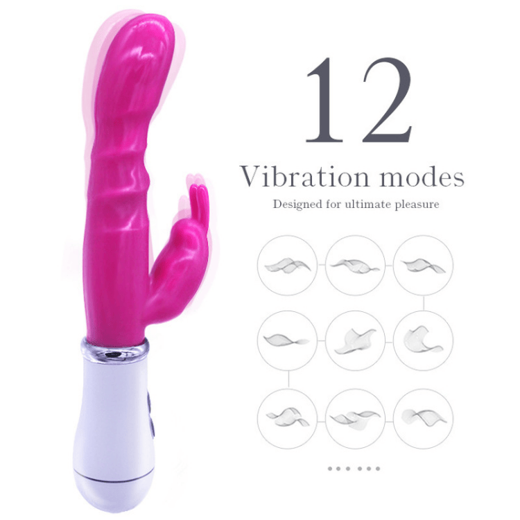 Cheap Rabbit G Spot Double Vibrator Female Masturbation - Image 4