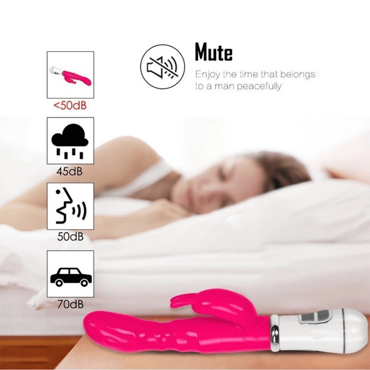 Cheap Rabbit G Spot Double Vibrator Female Masturbation - Image 2