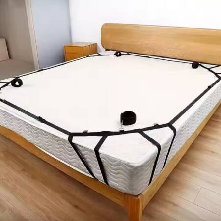 Bdsm Fetish Handcuffs Bed Bondage