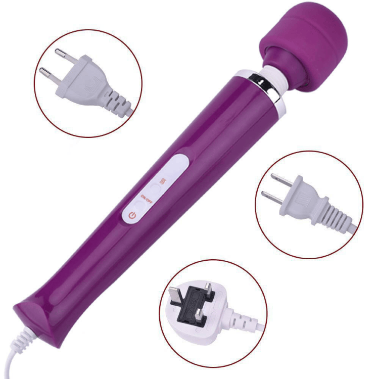Electric US EU Cord AV Wand Vibrator - Image 2