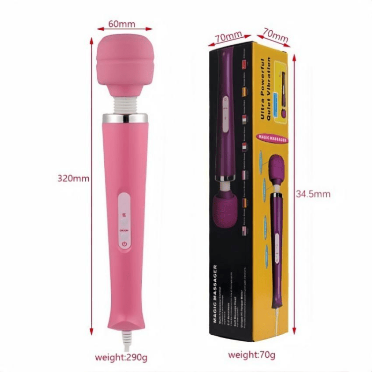 Electric US EU Cord AV Wand Vibrator - Image 3