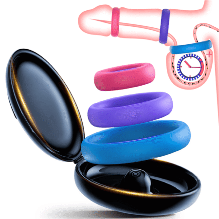Ring Locking for Men-Long-Lasting Delayed Stimulation Sex Toy