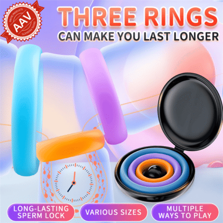 Ring Locking for Men-Long-Lasting Delayed Stimulation Sex Toy