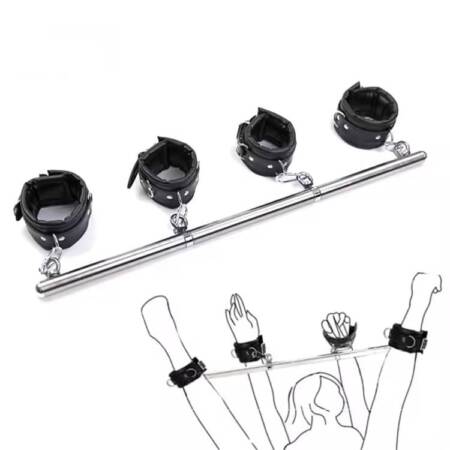 Detachable BDSM Bondage Set for Couples Spreader Bar