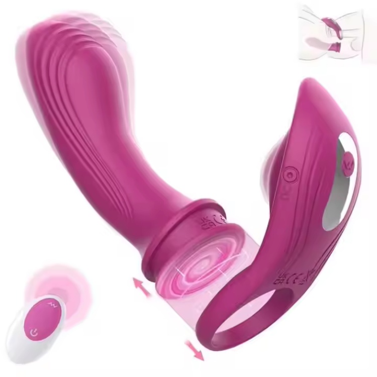 Detachable Panty Vibrator with Male Locking Ring