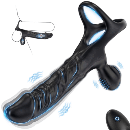 Double Penetration Stimulator Male Strap on Anal Dildo