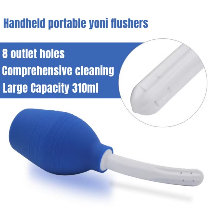 Silicone Blue Ball for Anal Anus Colon Enema - Image 3