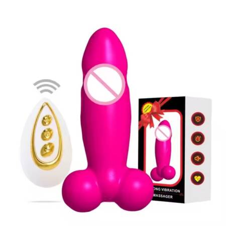 Mini Wearable Wireless Strong Shock Anal Plug Vibrator