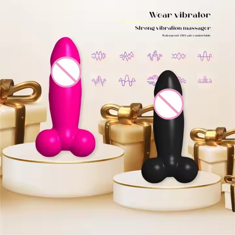 Mini Wearable Wireless Strong Shock Anal Plug Vibrator - Image 3