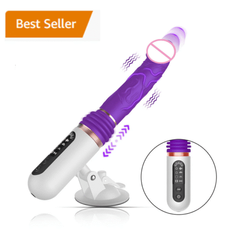 Fully Automatic Telescopic Sex Machine G-Spot Female Masturbator