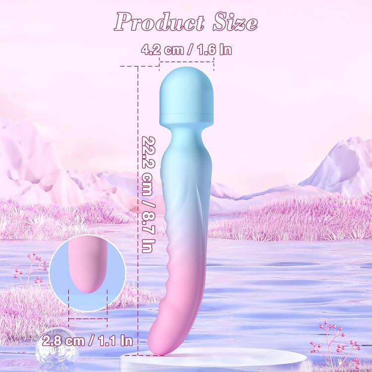 Mini AV Vibrator Wand & Bullet Vibrator Set - Image 5