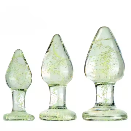 Luminous Acrylic Glass  Anal Butt Plug