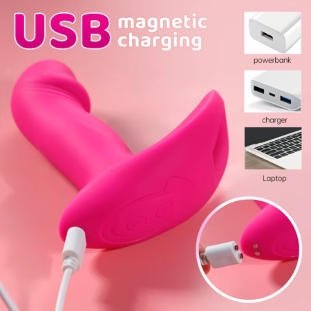 Magnetic Charging Remote Control Wearble Vibrator