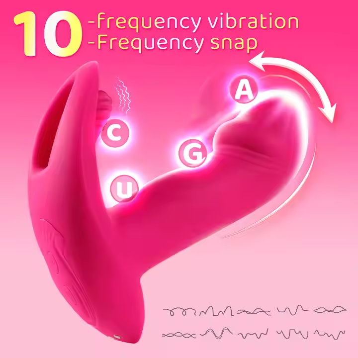 Magnetic Charging Remote Control Wearble Vibrator - Image 3