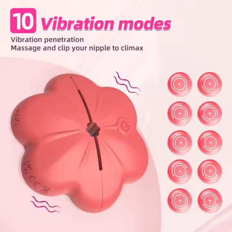 2pcs Strong Stimulus Nipple Clamps Vibrators - Image 3