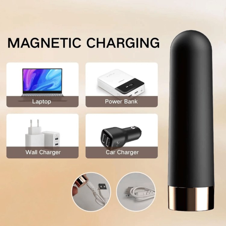 USB Rechargeable Mini G-Spot Vibrating Bullet - Image 4