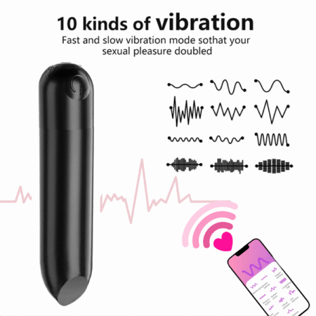 APP Control Bullet Lipstick Vibrator With Panty