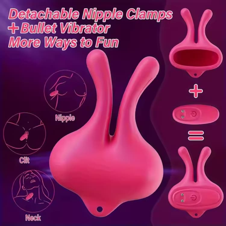 Wearable Nipple Clip Vibrator - Image 3