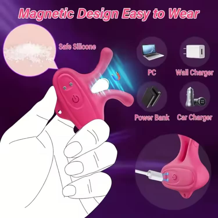 Wearable Nipple Clip Vibrator - Image 4
