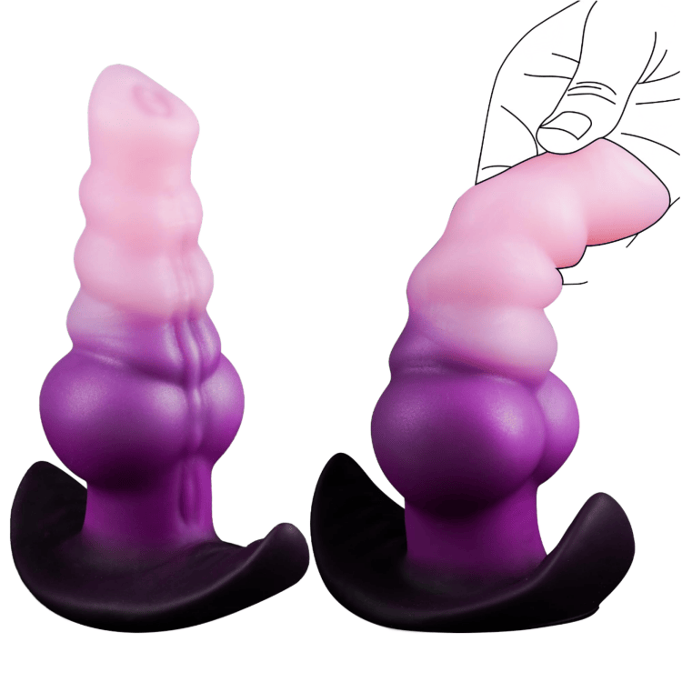 Wearable Alien Dildo Anal Soft Silicone