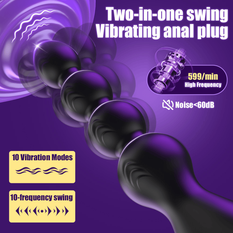 Rotating Pull Ring String Bead Prostate Vibration - Image 4