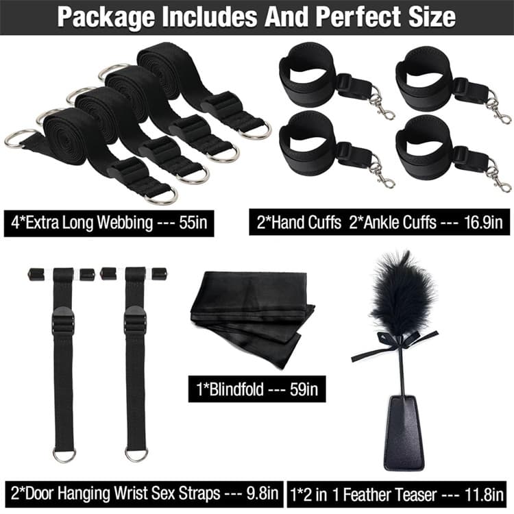 Adjustable Bed Restraint Kit with Accessories - Image 3