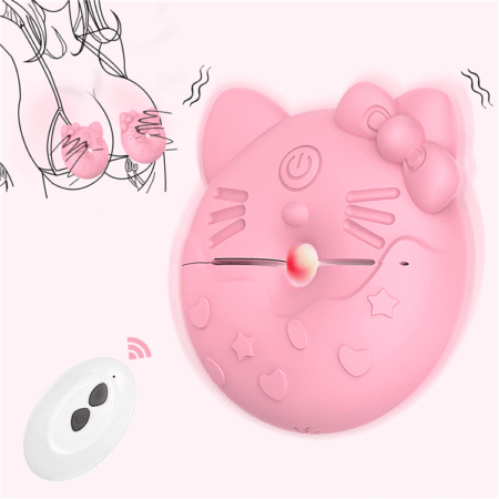 Kitty Cat Nipple Clamp Vibrator