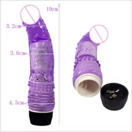 Cheap Price Single Speed Vibrator Jelly Dildo
