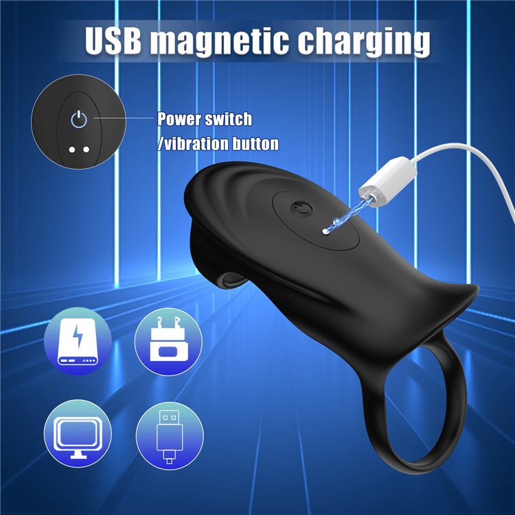 Vibrating Ring with Delay Locking for Male Delayed Ejaculation - Image 4