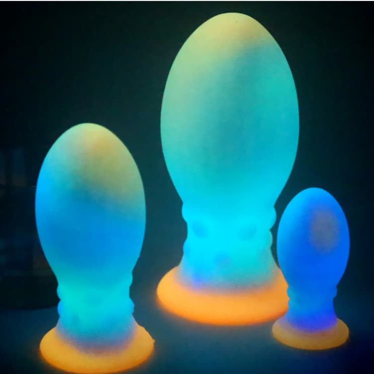 Luminous Big Anal Plug Dragon Egg Dildos For Women - Image 5