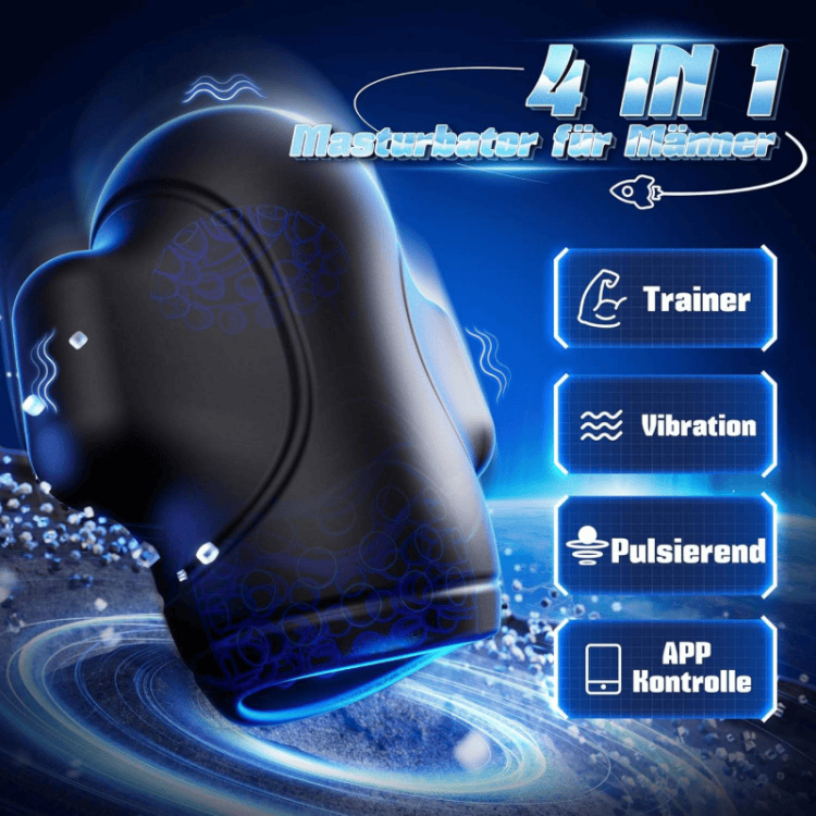 4-in-1 Men's Vibrator Trainer App-controlled - Image 5