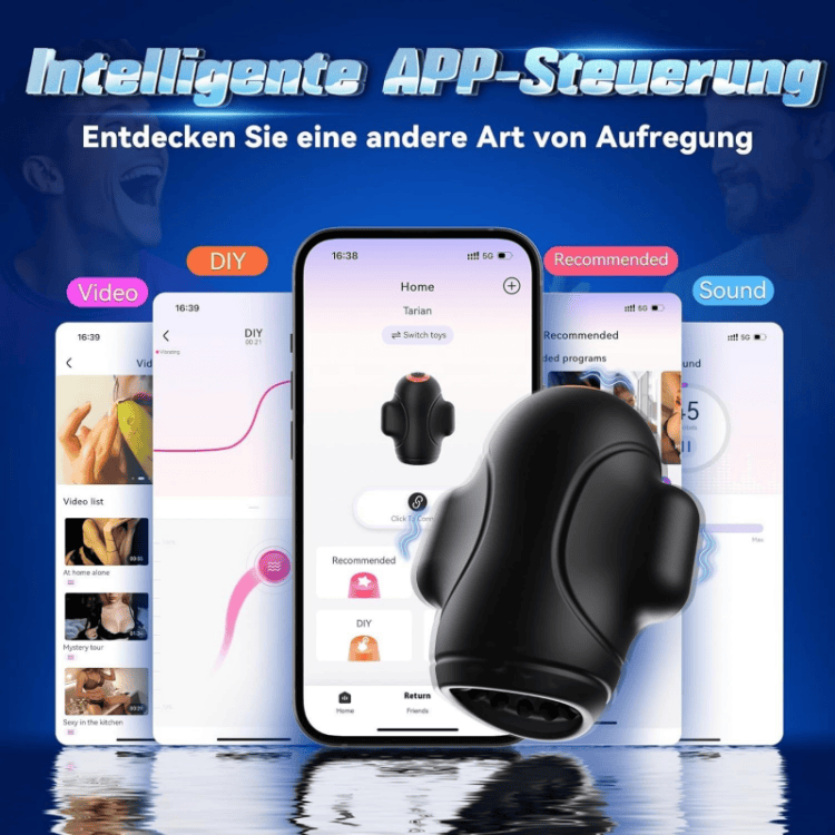 4-in-1 Men's Vibrator Trainer App-controlled - Image 3