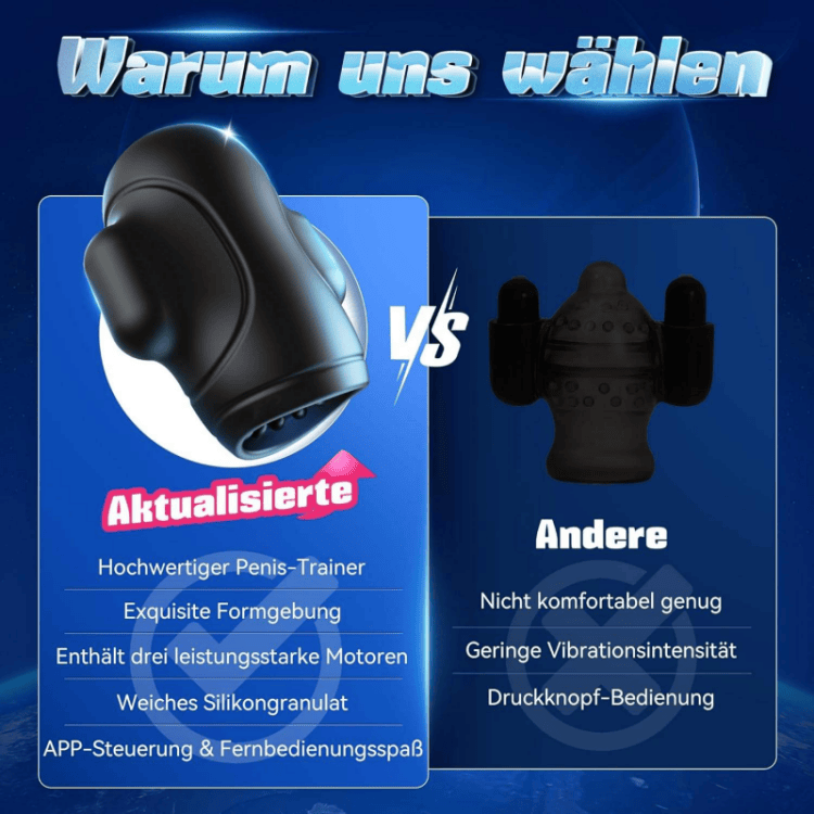 4-in-1 Men's Vibrator Trainer App-controlled - Image 2