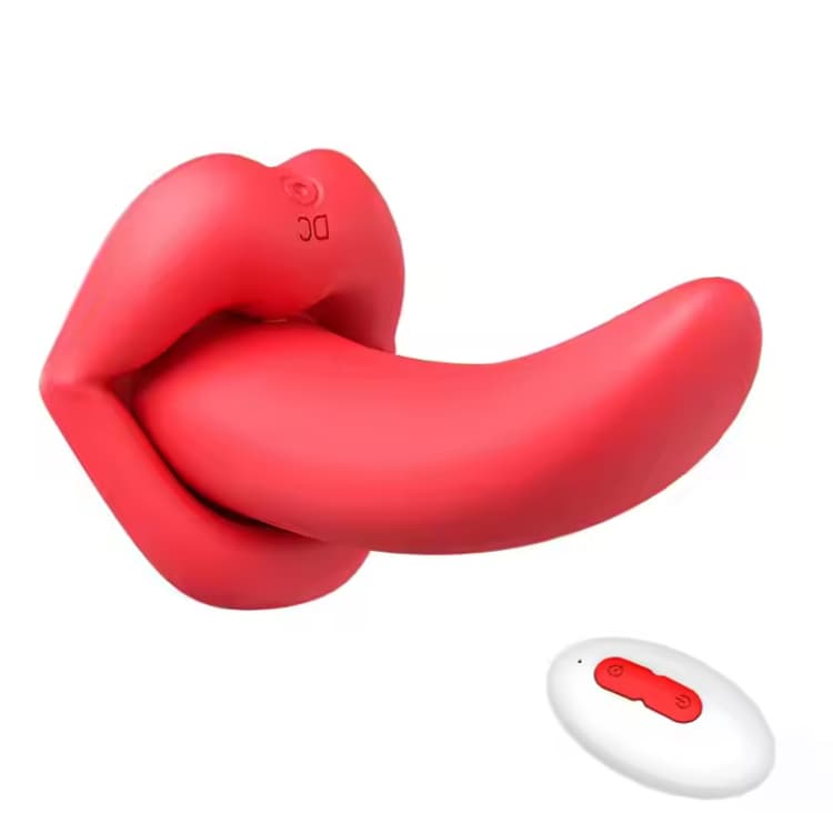 Oral Sex Simulator Realistic Lips Tongue Vibrator